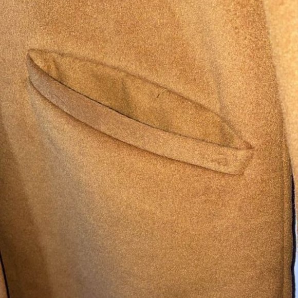 Collarless Longline Coat - Picture 5 of 5
